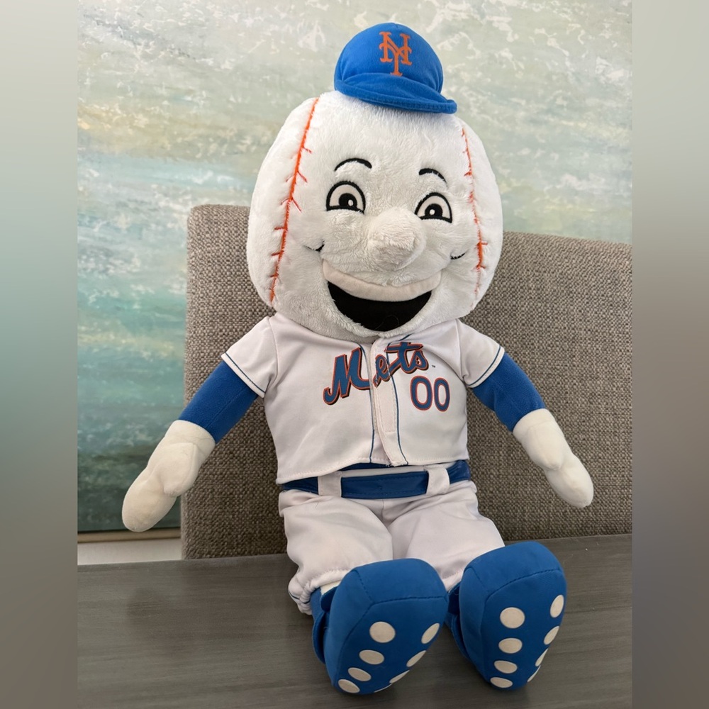 Build-A-Bear NY Mets. Mr Met Plushy